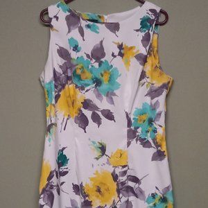 ALYX pencil fit dress with matching Ronnie Nicole shrug